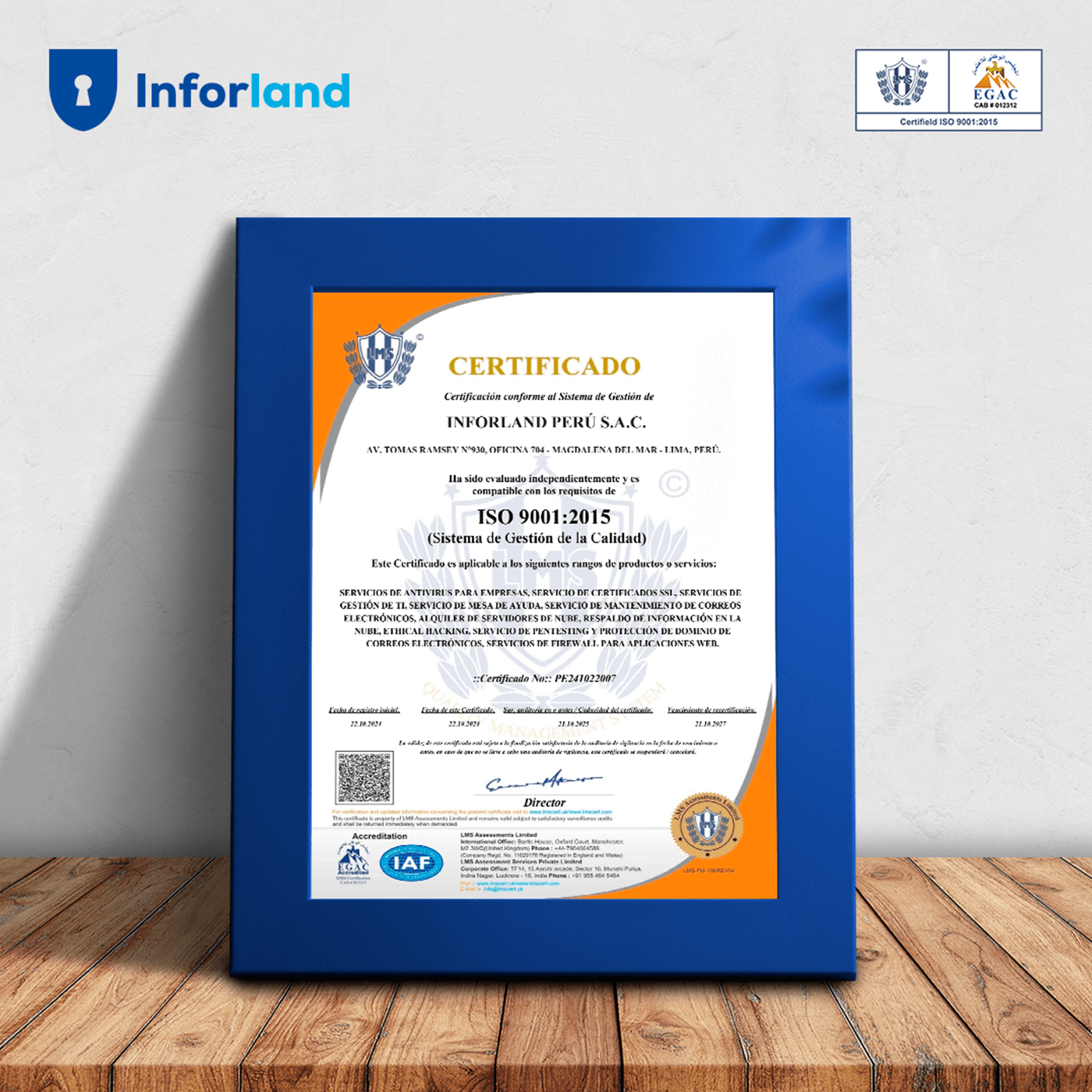 ISO_9001_2015_Inforland_Ciberseguridad_Antivirus_Corporativo